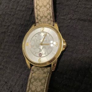 Used like new Coach watch.